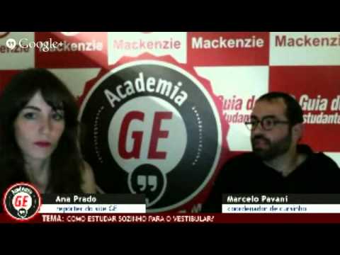 Academia GE: Como estudar sozinho para o vestibular?