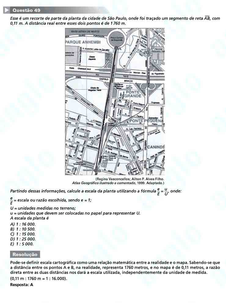 Unesp 2011: Questão 49 – Primeira fase