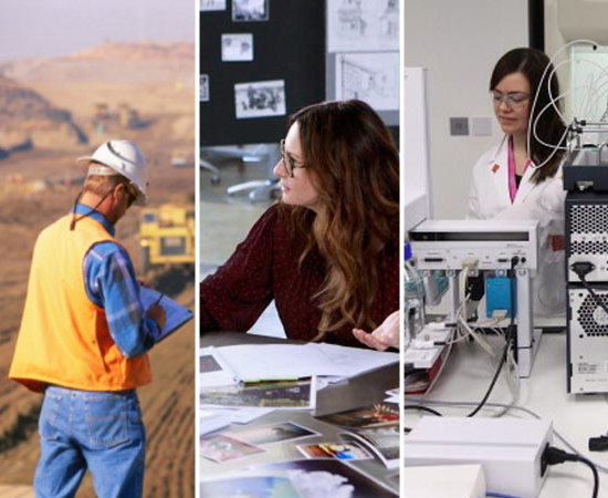 Passe as fotos para ver a descrição de cada carreira. Passe as fotos para ver a descrição de cada carreira.