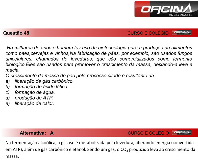 Enem 2012: correção da questão 48