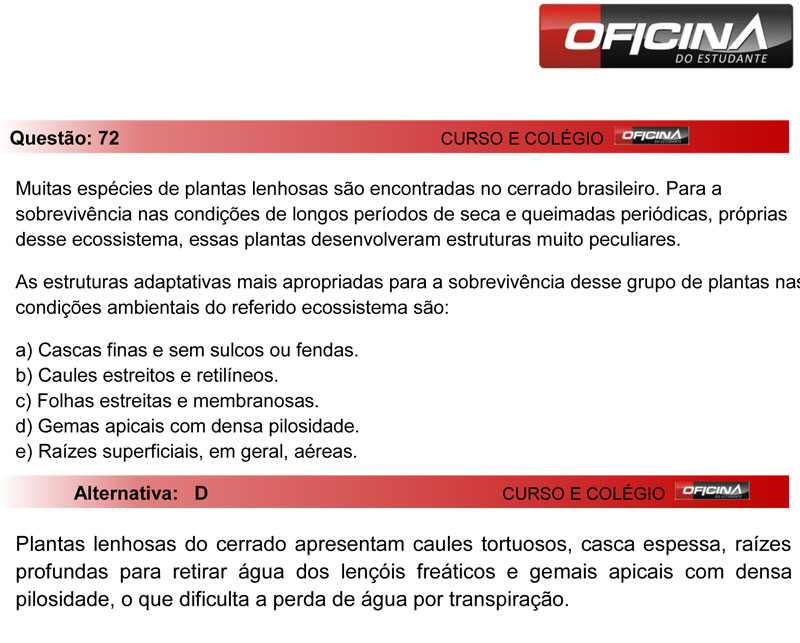 Enem 2012: correção da questão 72