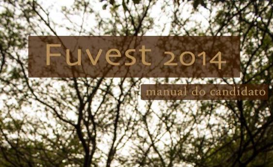 Fuvest divulga manual do candidato para vestibular 2014