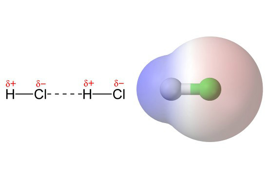 As forças dipolo-dipolo acontecem somente em moléculas polares: quando elas se encontram próximas, a extremidade negativa de uma atrai a extremidade negativa da outra. Essas forças também são comumente chamadas de dipolo permanente-dipolo permanente. Elas podem acontecer entre moléculas da mesma substância ou de substâncias diferentes. As forças dipolo-dipolo acontecem somente em moléculas polares: quando elas se encontram próximas, a extremidade negativa de uma atrai a extremidade negativa da outra. Essas forças também são comumente chamadas de dipolo permanente-dipolo permanente. Elas podem acontecer entre moléculas da mesma substância ou de substâncias diferentes.