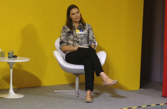 A sexóloga Laura Muller tirou dúvidas sobre dos estudantes, durante a Feira GE A sexóloga Laura Muller tirou dúvidas sobre dos estudantes, durante a Feira GE