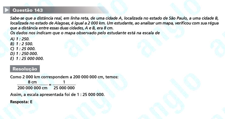 Enem 2011: Questão 143 – Matemática (prova amarela)