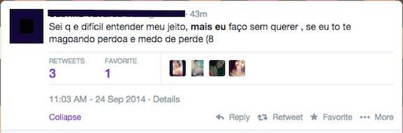 Muita gente a palavra mais, que expressa o aumento de quantidade e é o contrário de menos, com a conjunção mas, que pode ter vário sentidos. No caso do tweet acima, a autora quer expressar atenuação de um fato mas eu faço sem querer. Além disso, o mas também pode ser empregado como conjunção adversativa, (Estive lá o dia inteiro, mas não ouvi o telefone tocar), de restrição (Não vai receber o salário completo, mas apenas uma parte), retificação (Eu disse aquilo, mas me arrependi), não compensação (Trabalhou duro, mas foi demitido), compensação (Desistiu de tirar férias, mas foi promovido) e assunto (Mas e sua avó? Melhorou?).