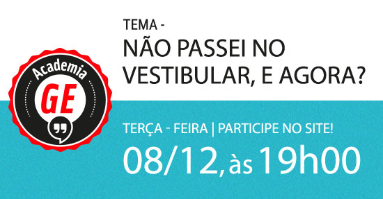 Guia do Estudante tira dúvias de quem não passou no vestibular