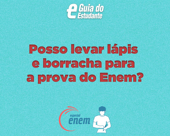 Não. Se você levar algum desses objetos, terá que depositá-los imediatamente em um porta-objetos oferecido pelo fiscal do exame. Para realizar as provas, é permitida apenas caneta preta esferográfica, feita de material transparente.