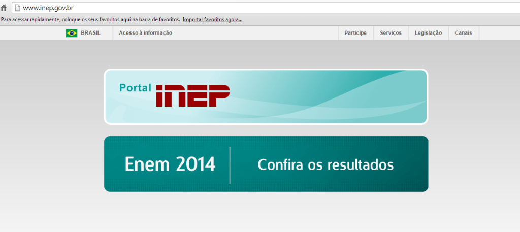 Resultado do Enem 2014 já pode ser consultado