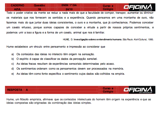 Enem 2015: correção da questão 16