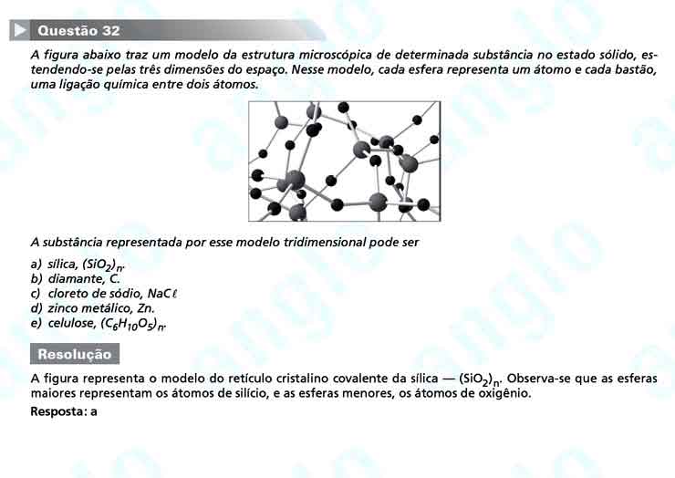 FUVEST 2011 – Primeira Fase – Questão 32