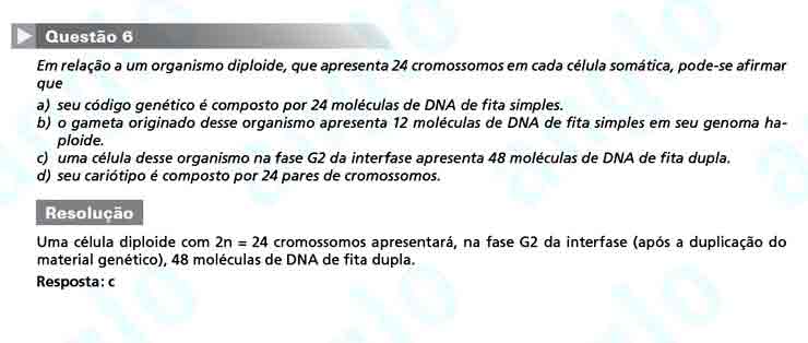 Unicamp 2011: Questão 6 – Primeira fase