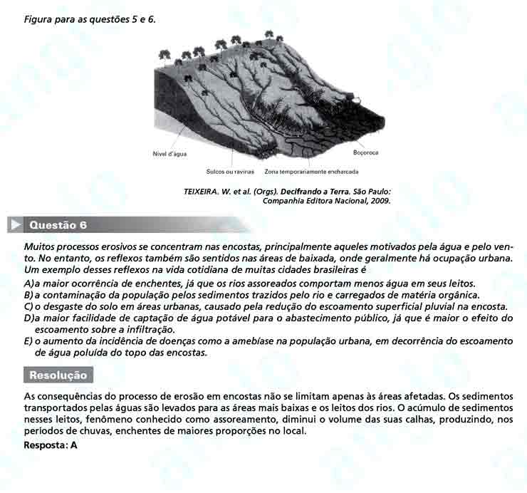 Enem 2010: Questão 6 – Ciências Humanas (prova azul)