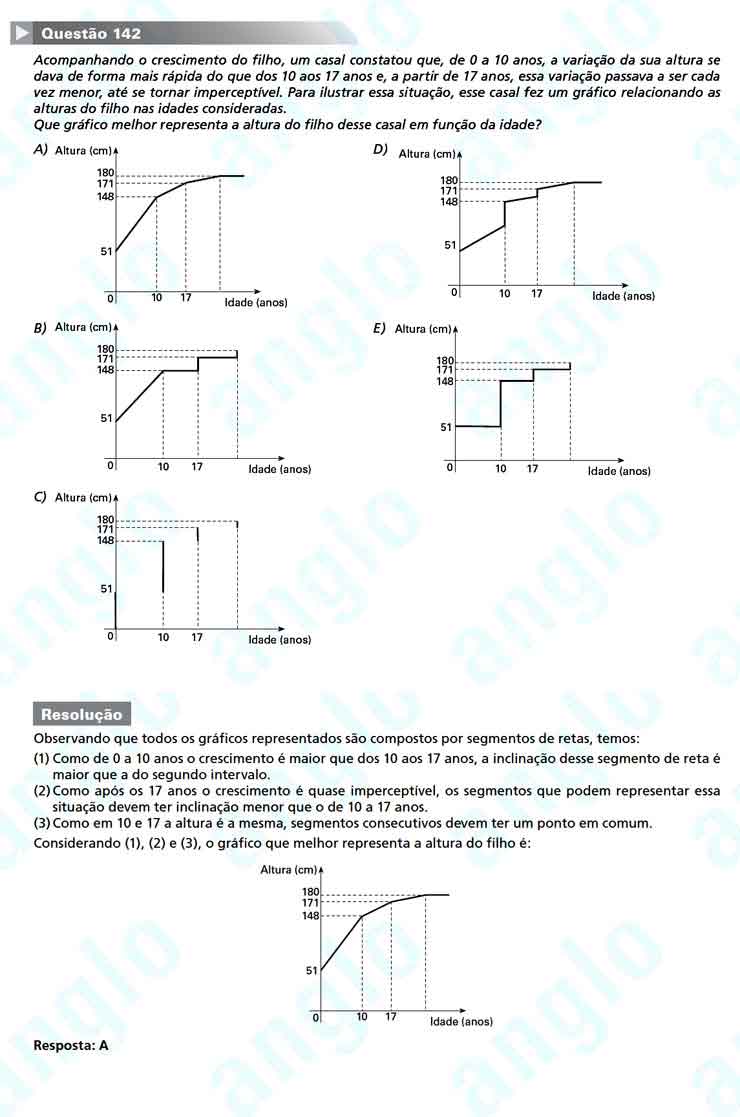 Enem 2010: Questão 142 – Matemática (prova amarela)