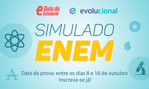 Simulado Enem GE do segundo semestre vai até domingo (16)