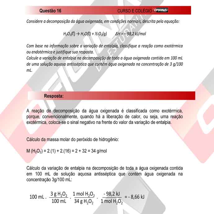 Unesp 2012/2 – segunda fase: questão 16