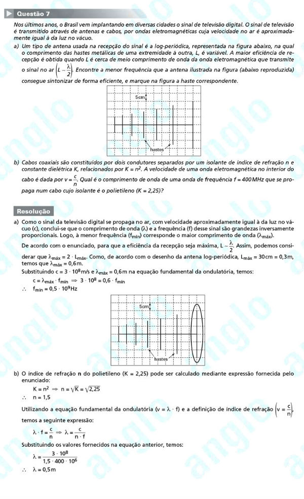 Unicamp 2012: Questão 7 (segunda fase) – Ciências da Natureza