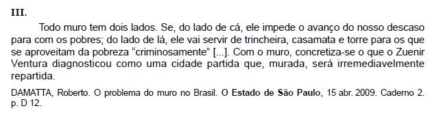 Nova proposta de redação: muros visíveis e invisíveis que separam as pessoas