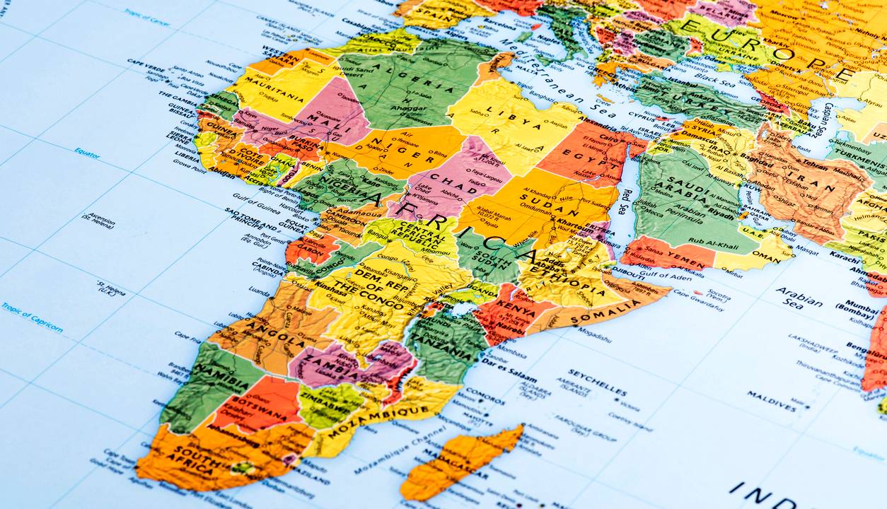 Mapa da África