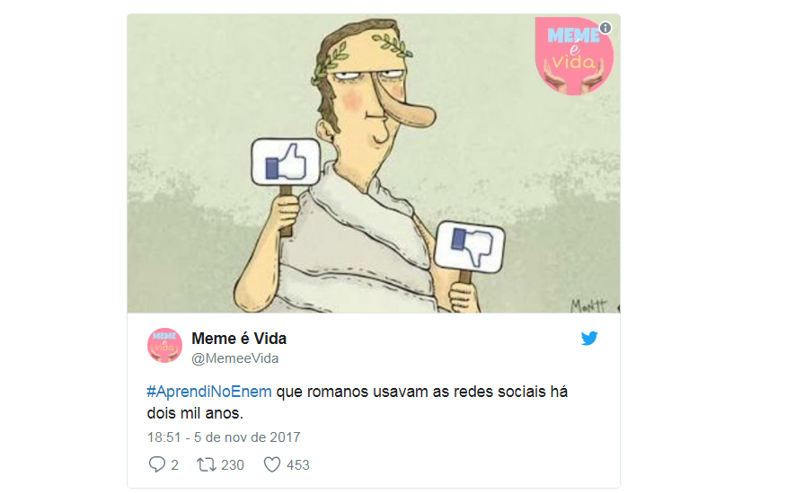 Enem 2017: Os melhores tweets com a #AprendiNoEnem