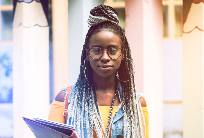 Estudantes negros na universidade