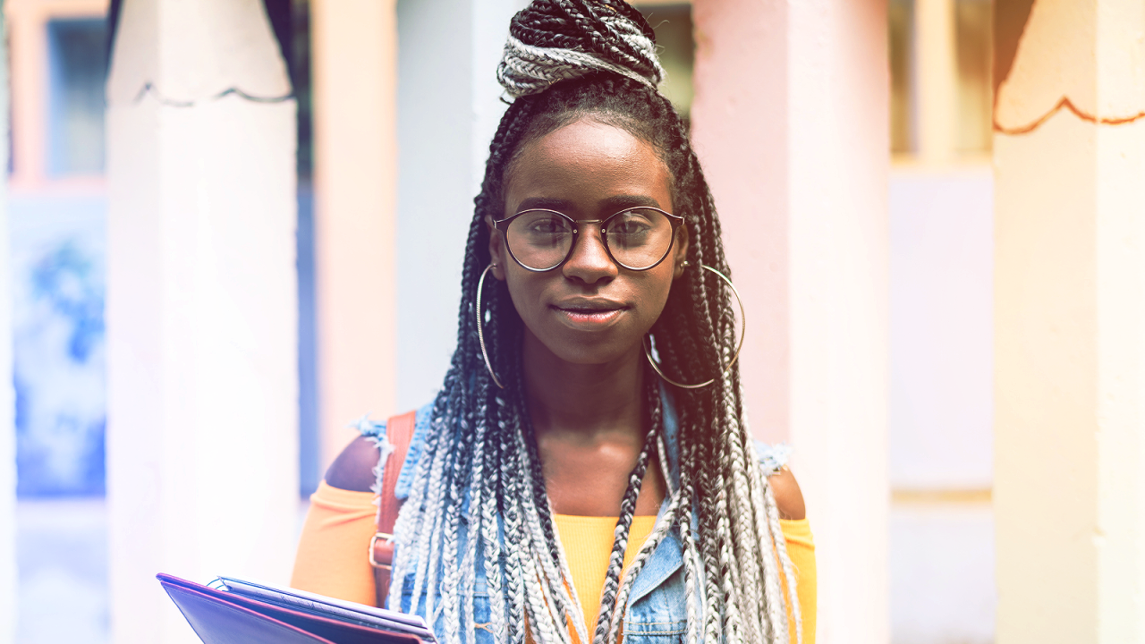 Estudantes negros na universidade