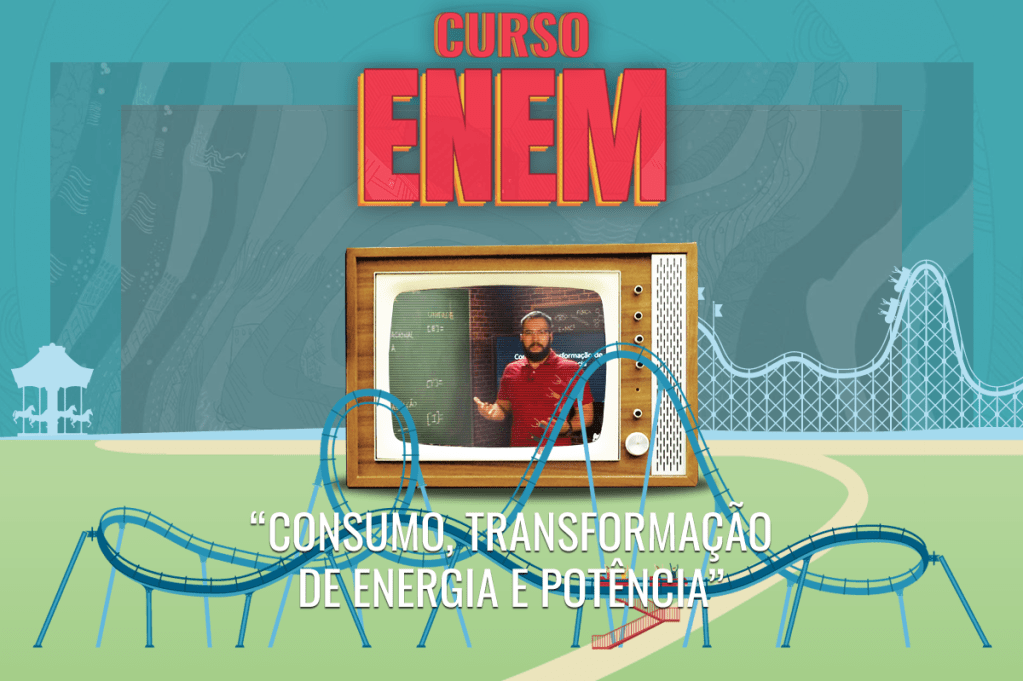 Videoaula do Curso Enem – Consumo, transformação de energia e potência