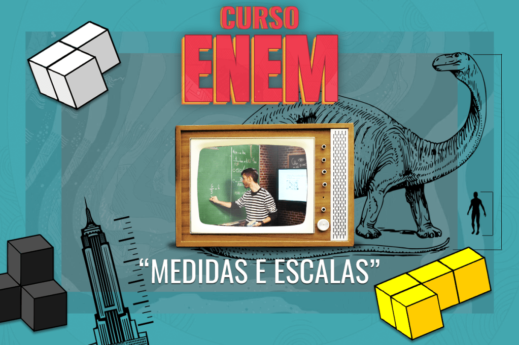 Videoaula do Curso Enem – Medidas e escalas