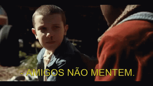Stranger Things amigos não mentem Stranger Things amigos não mentem