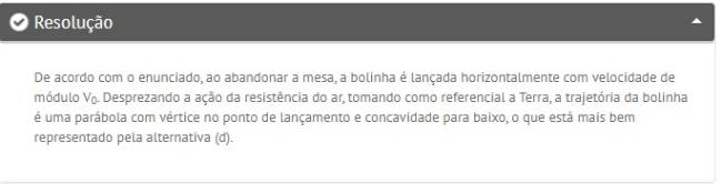 113 física resposta Caderno azul de provas