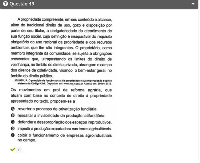 49 sociologia Caderno azul de provas