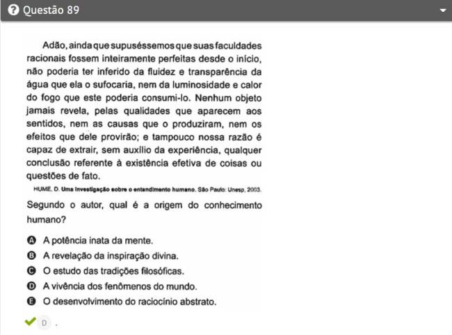 89 filosofia Caderno azul de provas