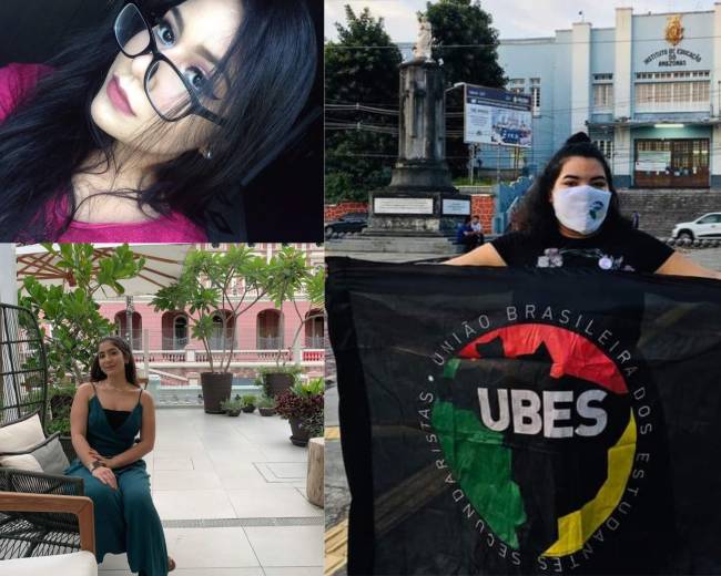 Estudantes do Amazonas Estudantes do Amazonas comentam o adiamento do Enem (Em ordem Ana Yasmin, Dara Carvalho e Hellen Saldanha Saldanha)