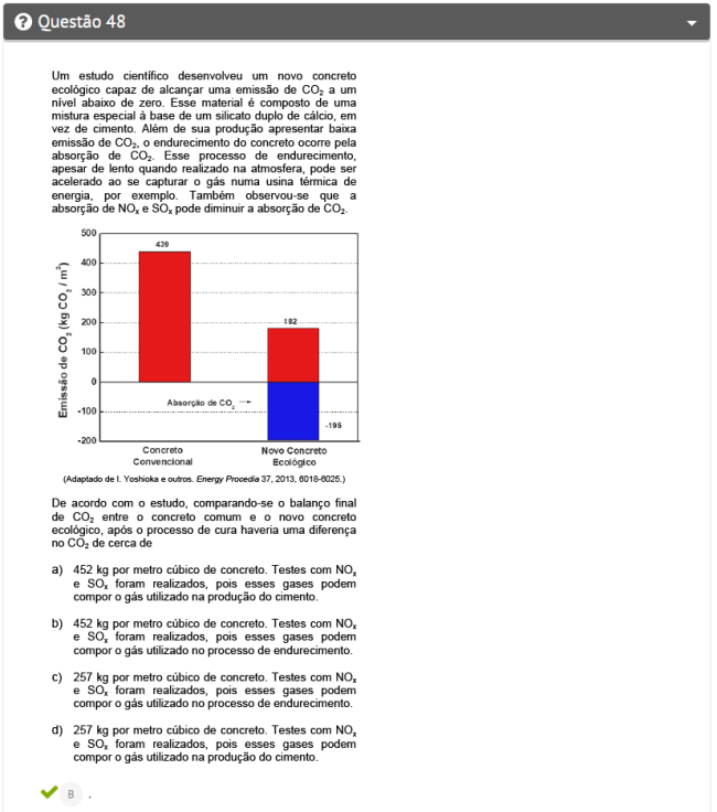 Questão de química