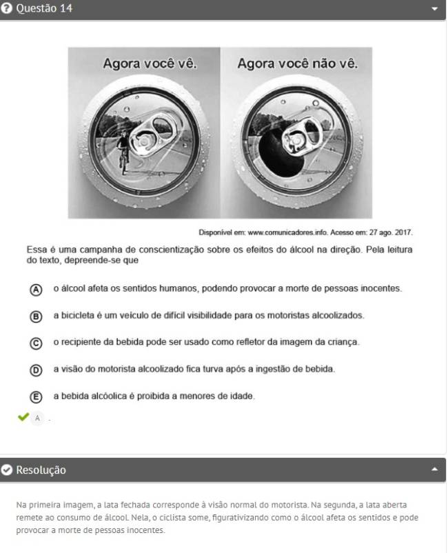 14 português Caderno azul de provas.