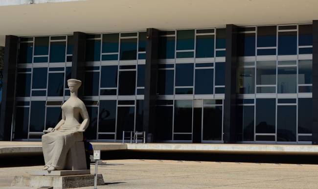 Fachada do Supremo Tribunal Federal, em Brasília