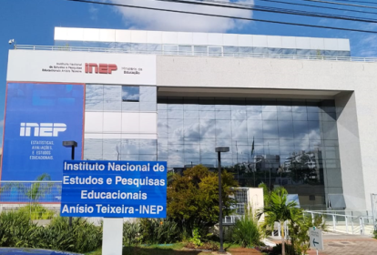 Fachada do prédio do Inep