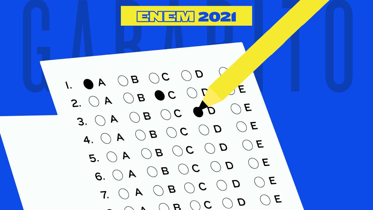 GABARITO ENEM 2021 - AZUL