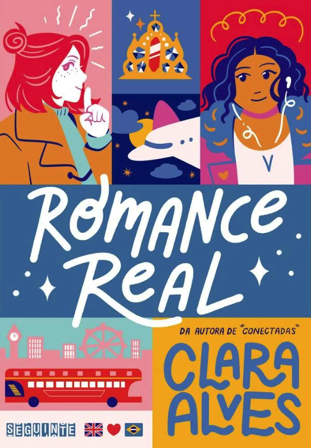 Romance Real Capa do livro 'Romance Real', de Clara Alves