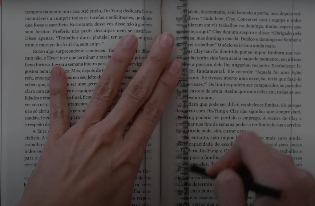 criando as linhas dica de leitura dinamica, criando a linha