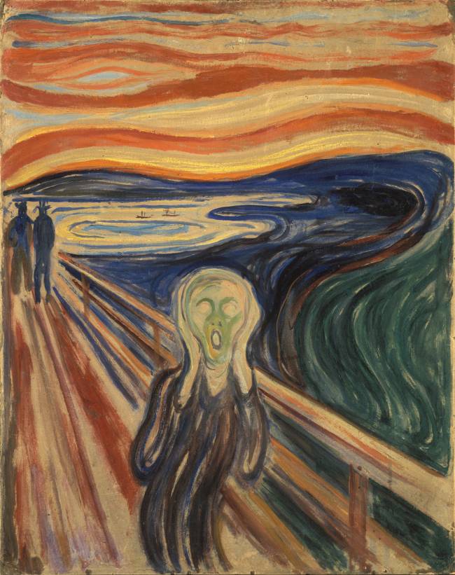 Edvard_Munch_-_The_Scream_-_Google_Art_Project O Grito, de Edvard Munch