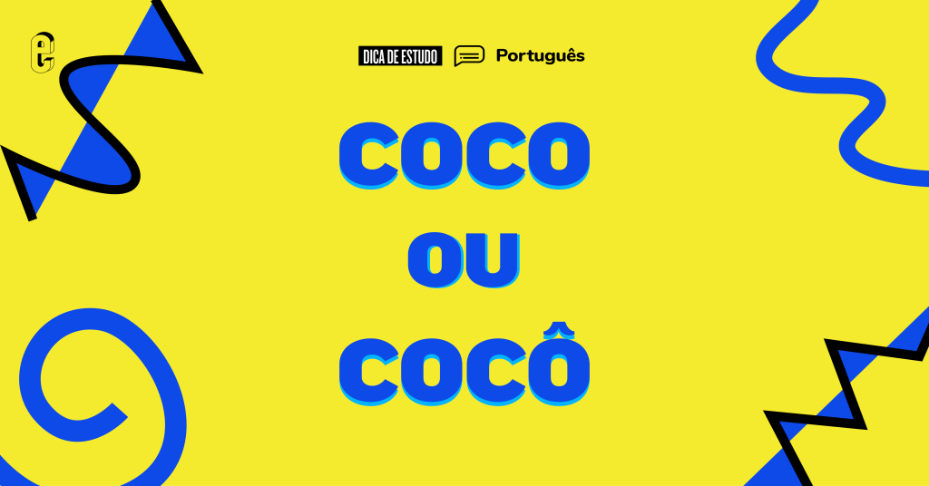 Coco ou cocô: quando usar cada palavra