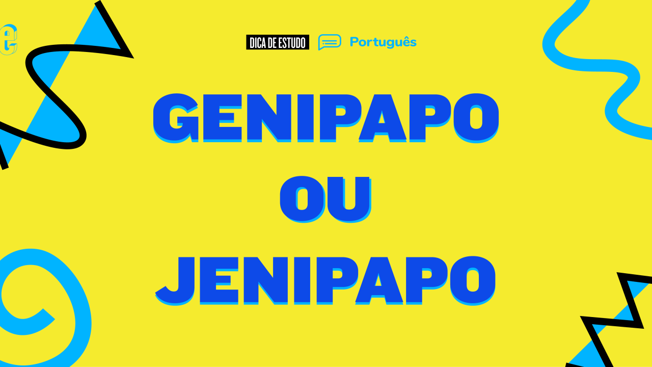 o correto é genipapo ou jenipapo?