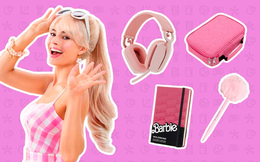 10 itens para voltar às aulas no maior estilo Barbie