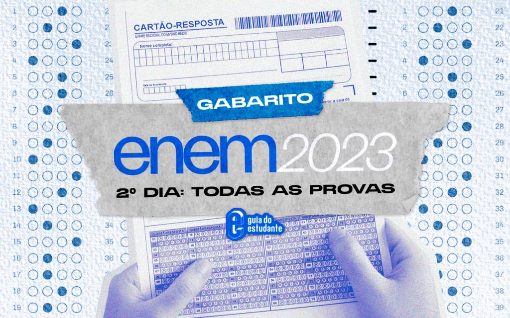 Gabarito Enem 2023 segundo dia: correção extraoficial