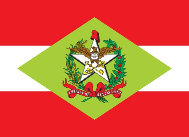 bandeira de santa catarina