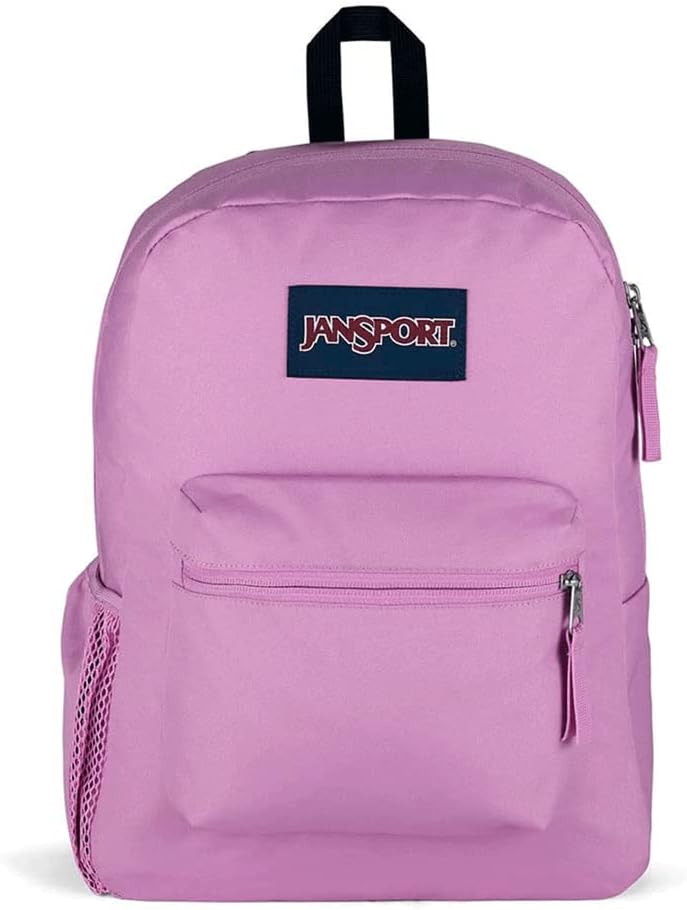 mochila JanSport Cross Town mochila escola faculdade roxa grande