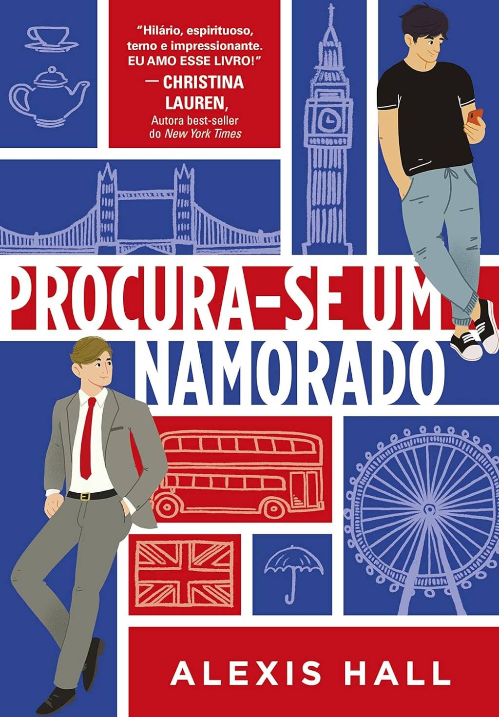 Capa do livro "Procura-se um namorado"