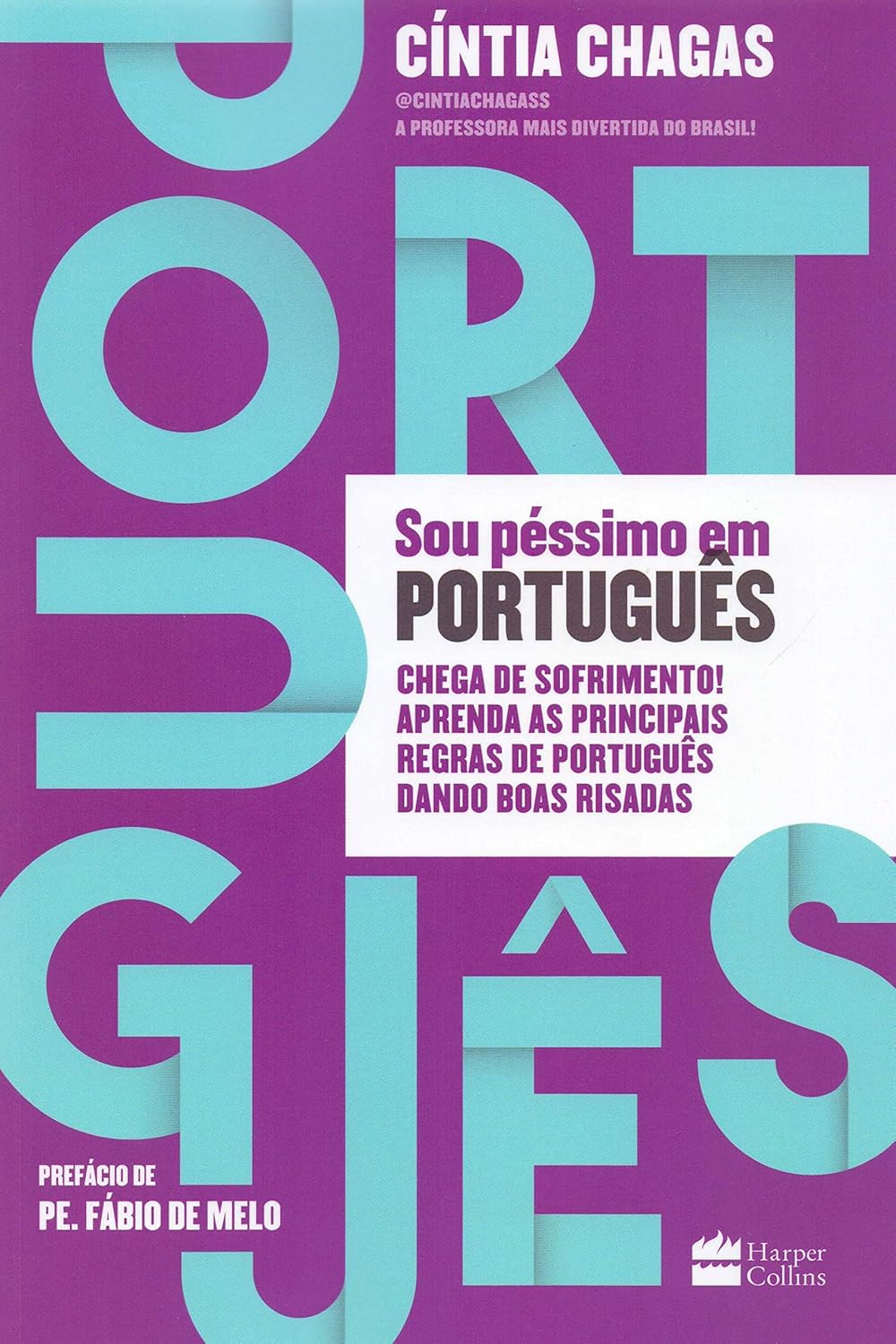 Capa do livro "Sou péssimo em português"