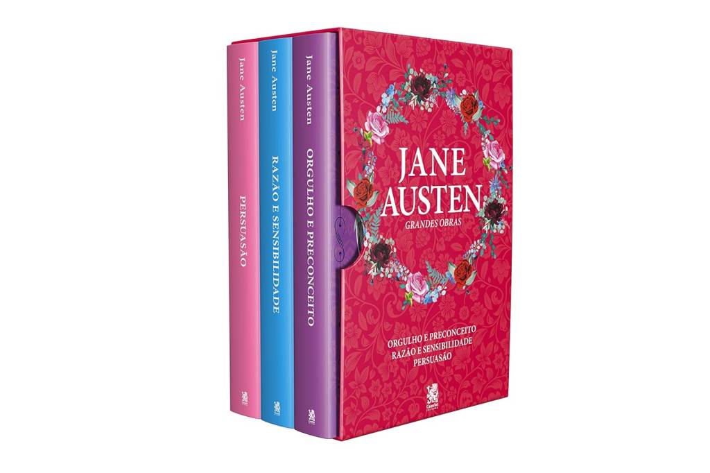 Grandes Obras de Jane Austen - Box com 3 Livros